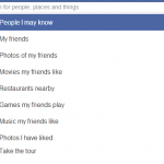 Facebook Graph Search